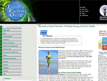 Tablet Screenshot of biometics-liquid-vitamins.com